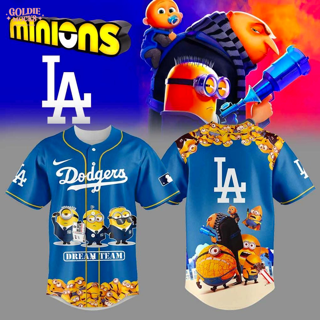 Los Angeles Dodgers x Minions 2025 Jersey Los Angeles Dodgers x Minions 2025 Jersey
