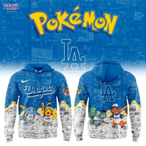 Los Angeles Dodgers x Pokémon Limited Edition 2025 Hoodie