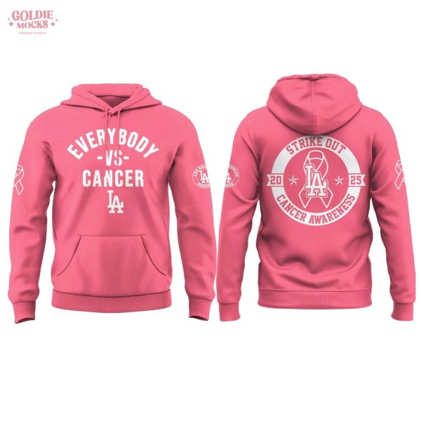 Los Angeles Dodgerss Cancer Awareness Day 2025 Hoodie