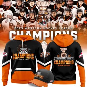 Medicine Hat Tigers 2025 Champions Hoodie