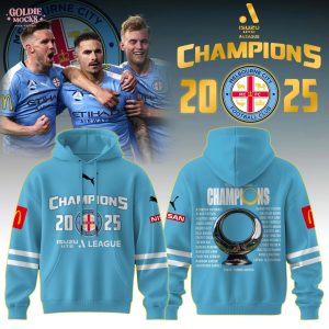 Melbourne City Champions 2025 Hoodie
