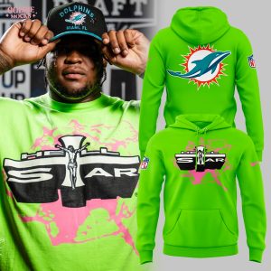 Miami Dolphins 2025 New Green Hoodie