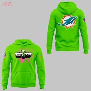 Miami Dolphins 2025 New Green Hoodie