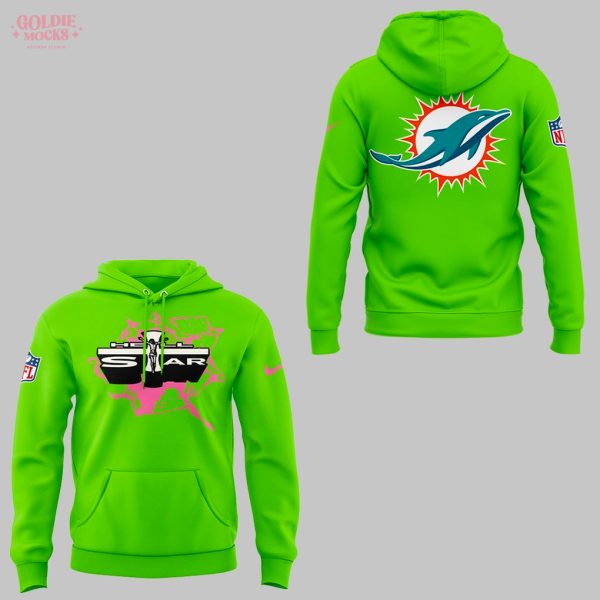 Miami Dolphins 2025 New Green Hoodie