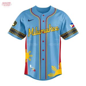 Milwaukee Brewers Filipino Heritage Night 2025 Limited Hoodie