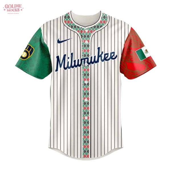 Milwaukee Brewers MLB x Mexican Heritage Night 2025 Jersey