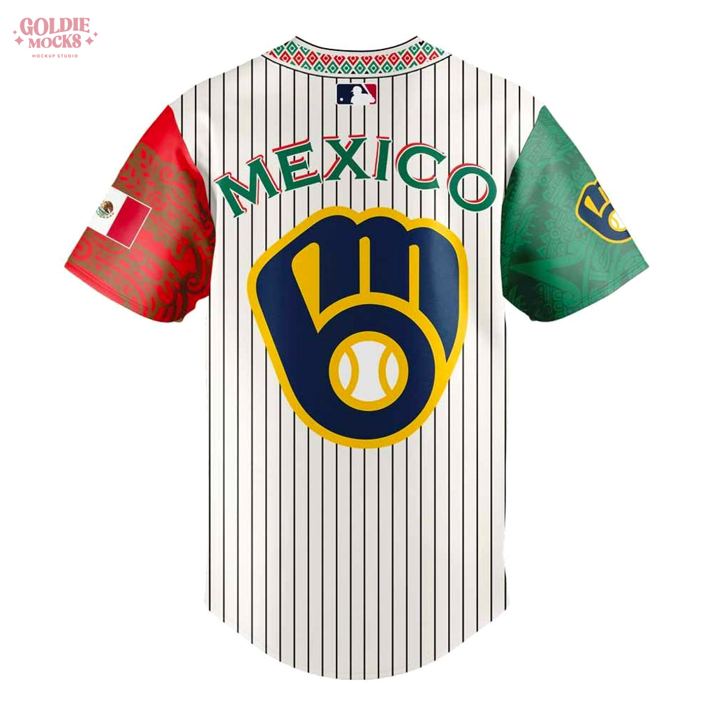 Milwaukee Brewers MLB x Mexican Heritage Night 2025 Jersey Milwaukee Brewers MLB x Mexican Heritage Night 2025 Jersey