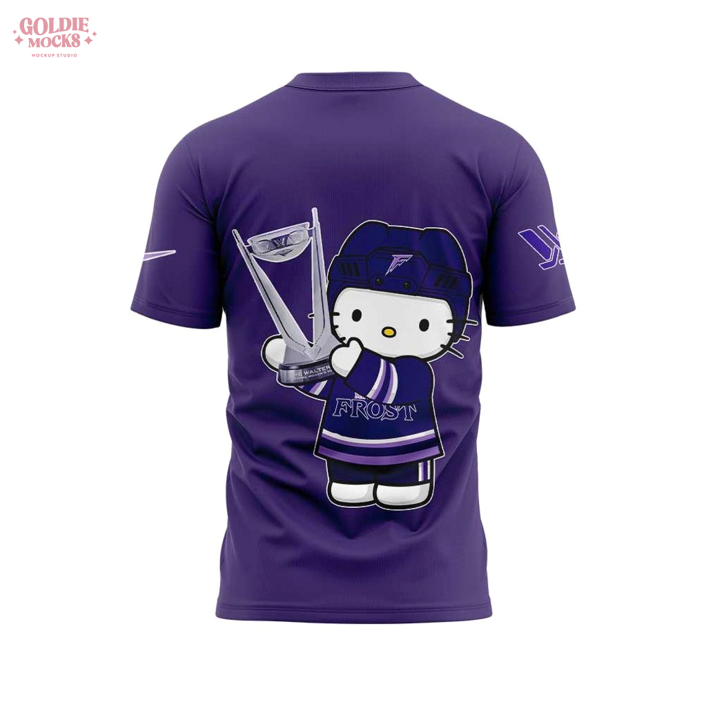 Minnesota Frost 2025 Water Cup Champions T-Shirt Minnesota Frost 2025 Water Cup Champions T-Shirt