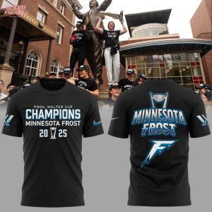 Minnesota Frost PWHL Champions 2025 T-Shirt