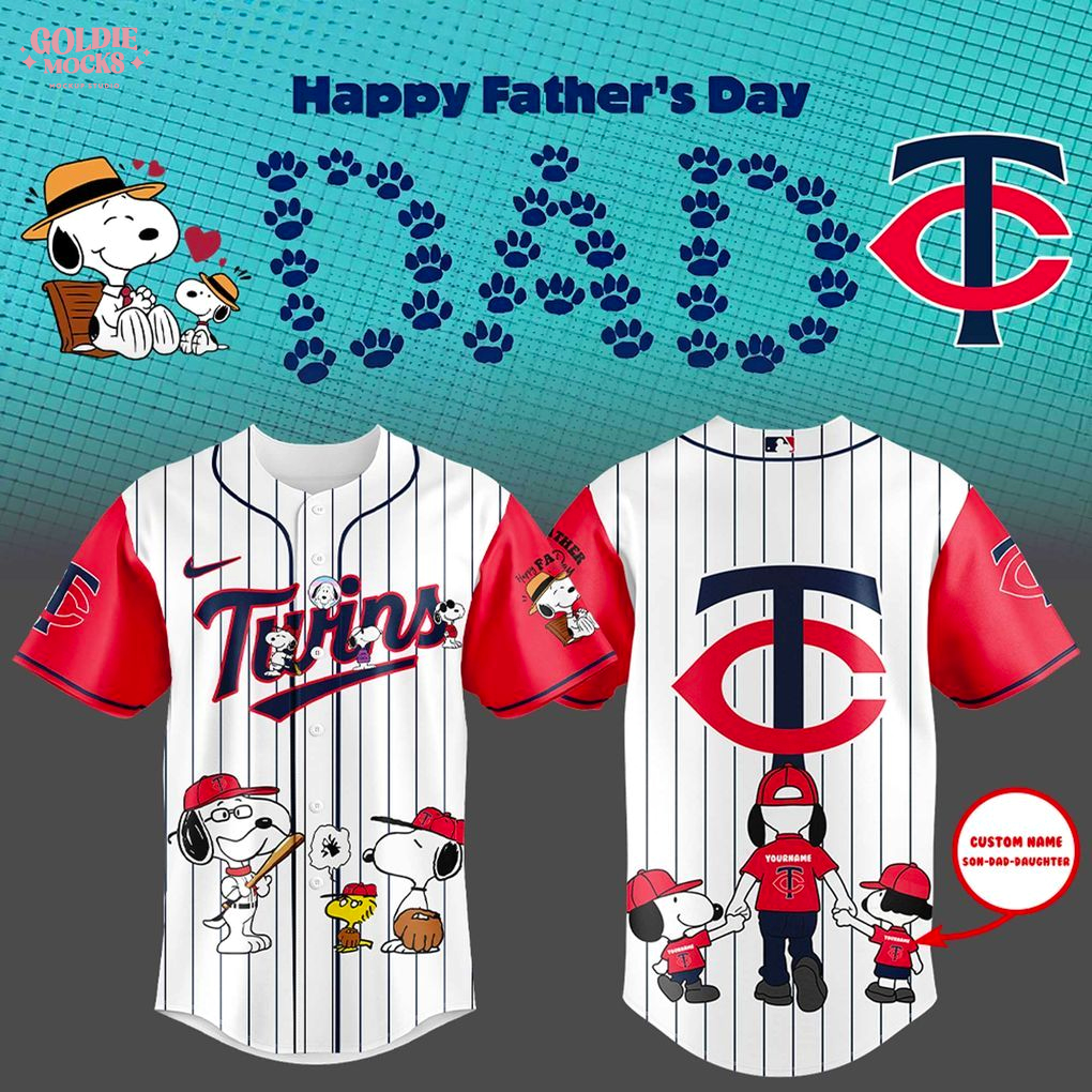 Minnesota Twins Happy Father Day 2025 Love Dad Jersey Minnesota Twins Happy Father Day 2025 Love Dad Jersey