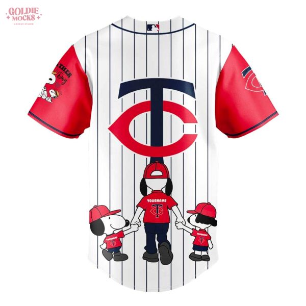 Minnesota Twins Happy Father Day 2025 Love Dad Jersey
