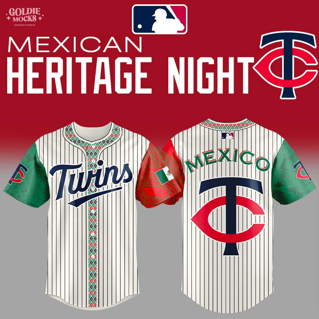 Minnesota Twins Mexican Heritage Night 2025 Special Edition Jersey Minnesota Twins Mexican Heritage Night 2025 Special Edition Jersey