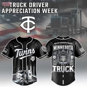 Minnesota Twins MLB X Nation Truck Driver Appreciation Week 2025 Jersey