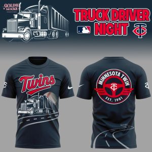 Minnesota Twins x Truck Driver Night 2025 T-Shirt