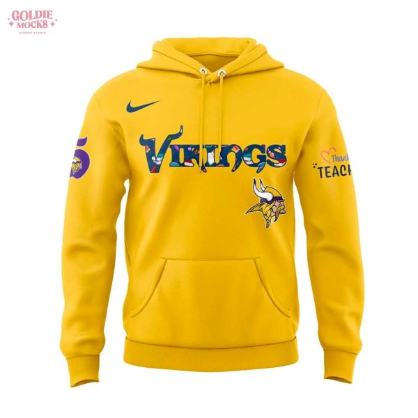 Minnesota Vikings x Teacher Appreciation 2025 Special Hoodie