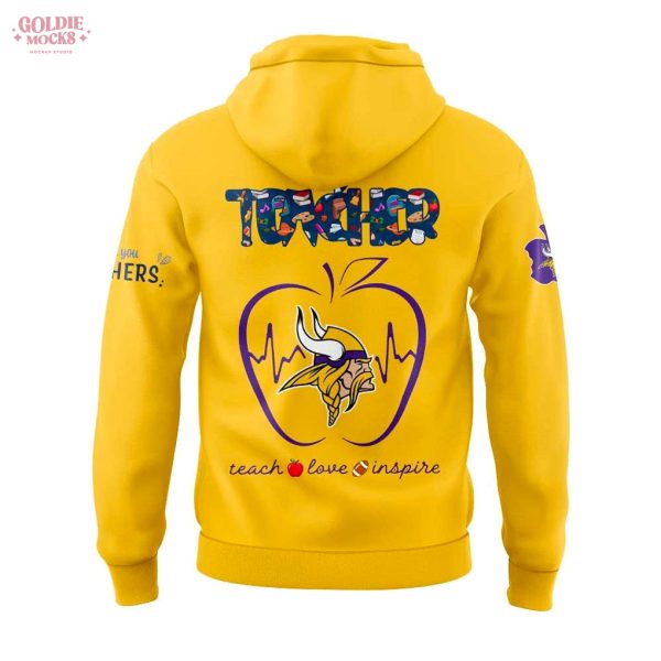 Minnesota Vikings x Teacher Appreciation 2025 Special Hoodie