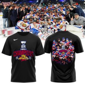 Moncton Wildcats Champions 2025 For Fans Black T-Shirt