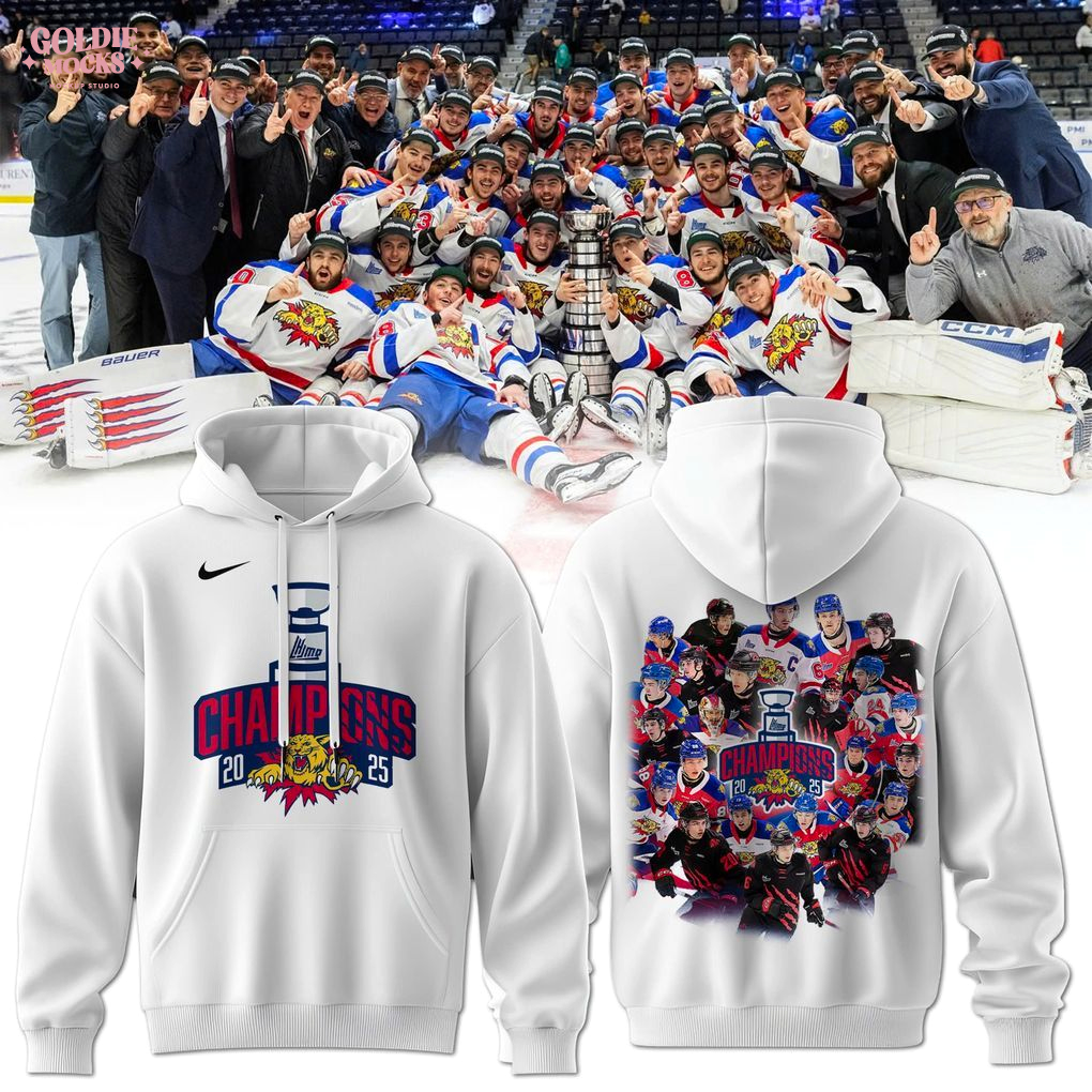 Moncton Wildcats Champions 2025 For Fans T-Shirt Moncton Wildcats Champions 2025 For Fans T-Shirt