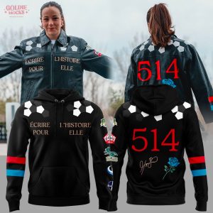 Montreal Roses Football 514 Signature 2025 Hoodie