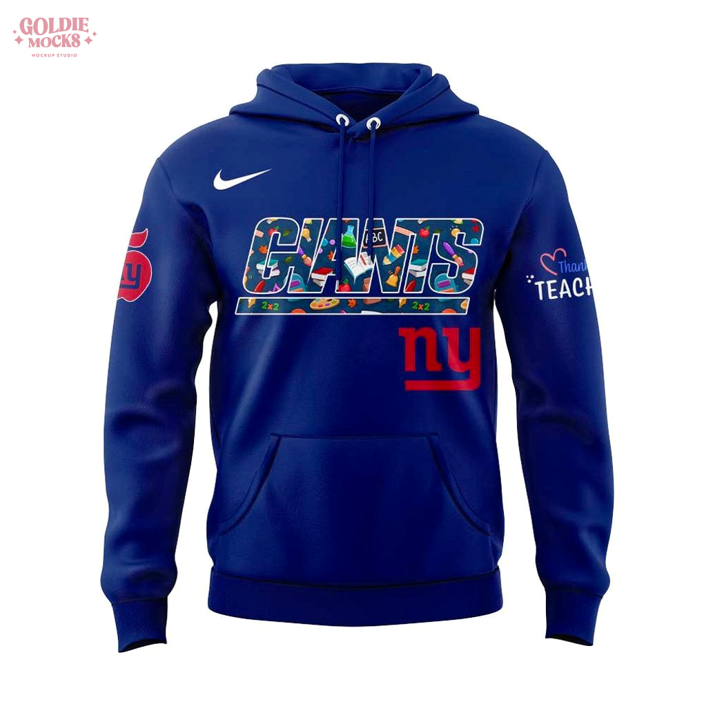 New York Giants x Teacher Appreciation 2025 Hoodie New York Giants x Teacher Appreciation 2025 Hoodie