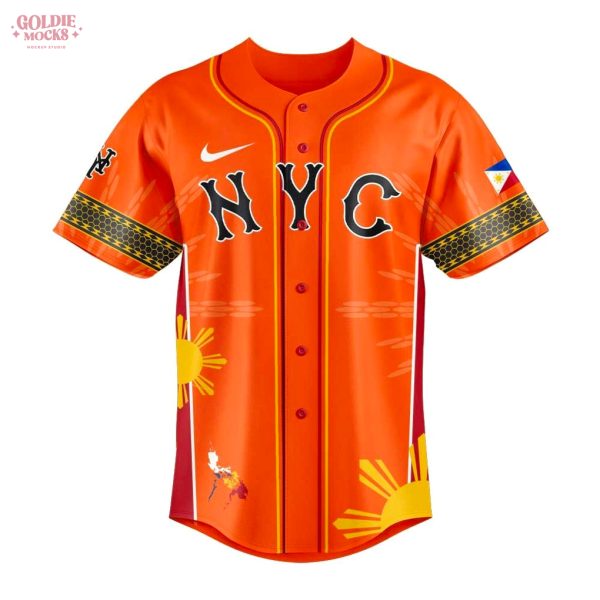 New York Mets Filipino Heritage Night 2025 Custom Jersey