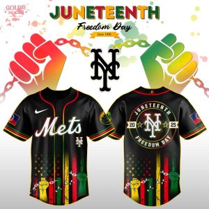 New York Mets Juneteenth Day Jersey 2025 Jersey