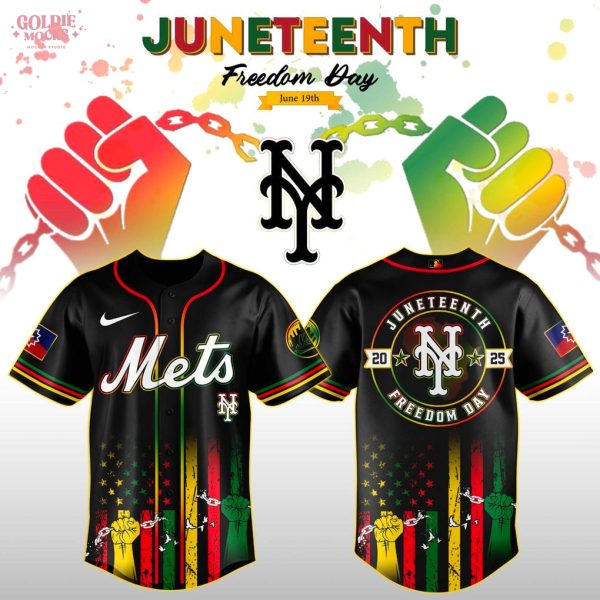 New York Mets Juneteenth Day Jersey 2025 Jersey