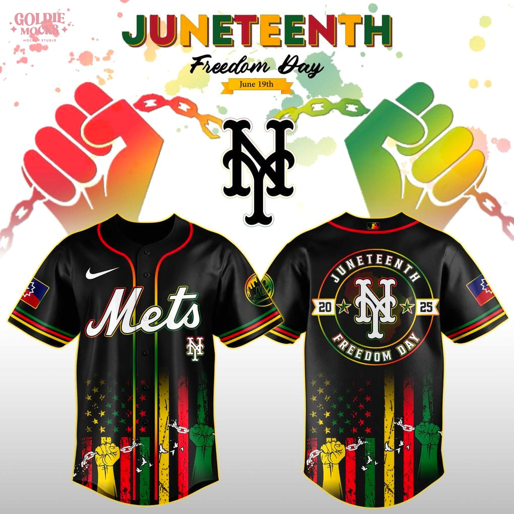 New York Mets Juneteenth Day Jersey 2025 Jersey New York Mets Juneteenth Day Jersey 2025 Jersey
