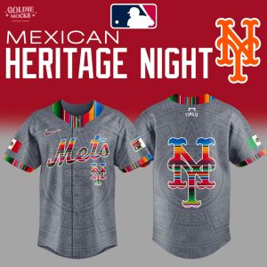 New York Mets Mexican Heritage Month 2025 Jersey
