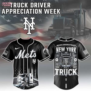 New York Mets MLB X Nation Truck Driver Appreciation Week 2025 Special Jersey