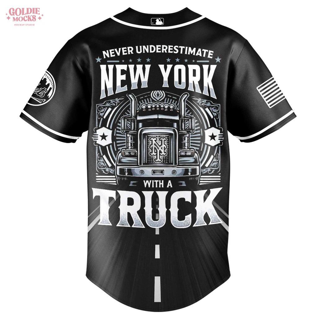 New York Mets MLB X Nation Truck Driver Appreciation Week 2025 Special Jersey New York Mets MLB X Nation Truck Driver Appreciation Week 2025 Special Jersey