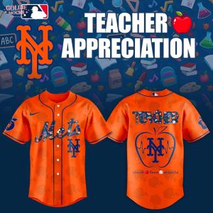 New York Mets Teacher Night Day 2025 Jersey