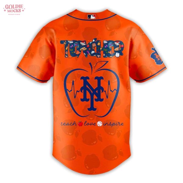 New York Mets Teacher Night Day 2025 Jersey