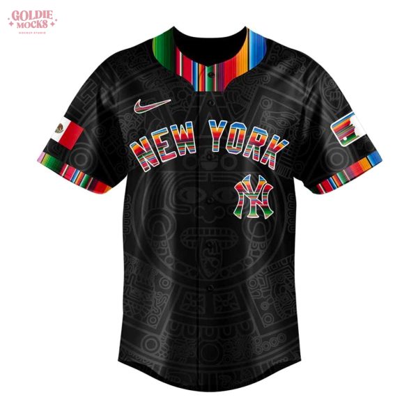 New York Yankees Mexican Heritage Night 2025 Baseball Jersey