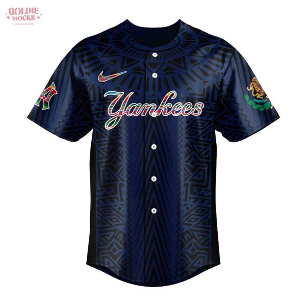 New York Yankees Mexican Heritage Night 2025 For Fans Jersey