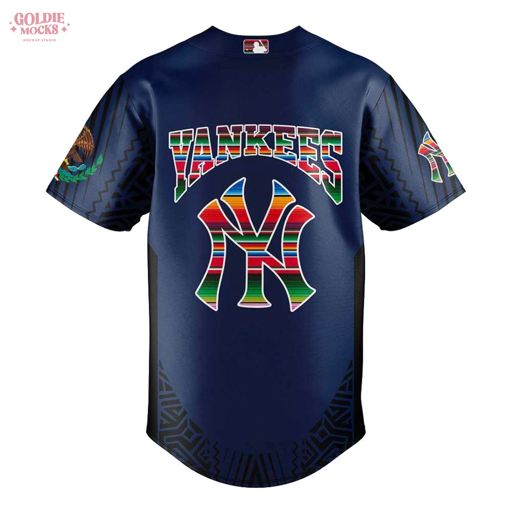 New York Yankees Mexican Heritage Night 2025 For Fans Jersey New York Yankees Mexican Heritage Night 2025 For Fans Jersey