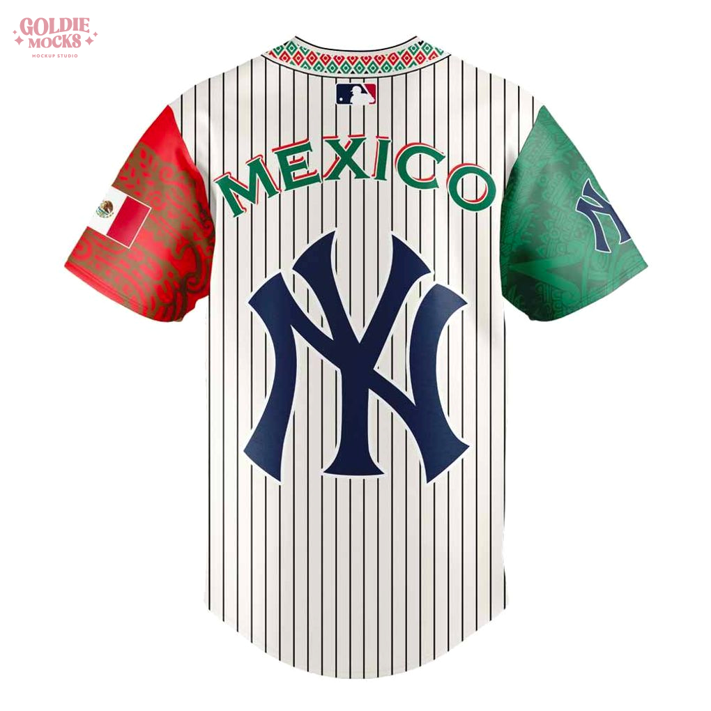 New York Yankees Mexican Heritage Night 2025 Special Edition Jersey New York Yankees Mexican Heritage Night 2025 Special Edition Jersey