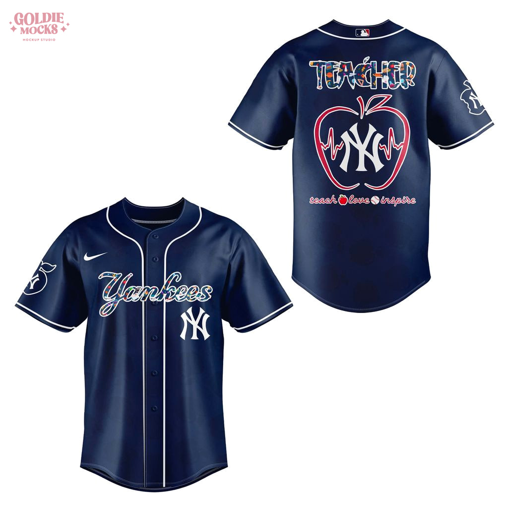New York Yankees Teacher Appreciation Day 2025 Jersey New York Yankees Teacher Appreciation Day 2025 Jersey