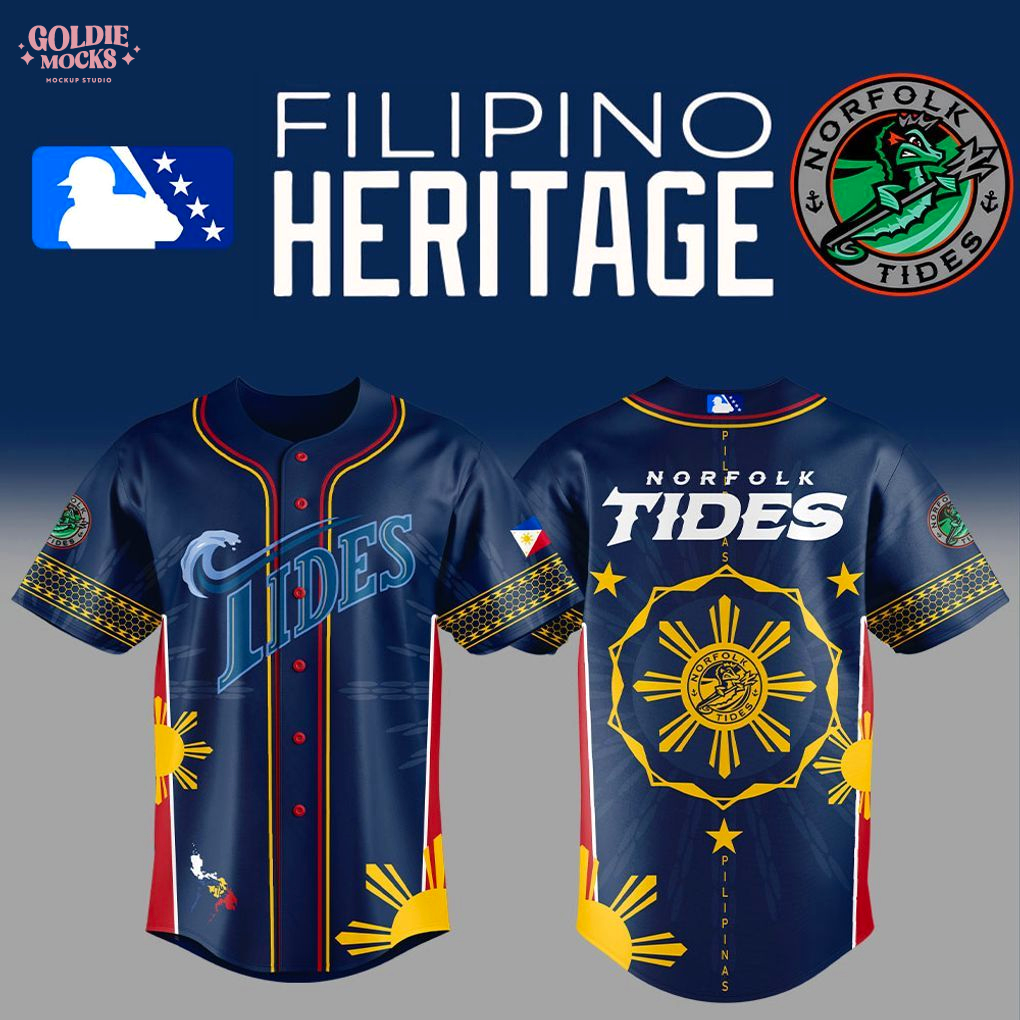 Norfolk Tides Filipino Heritage Night 2025 Special Jersey Norfolk Tides Filipino Heritage Night 2025 Special Jersey