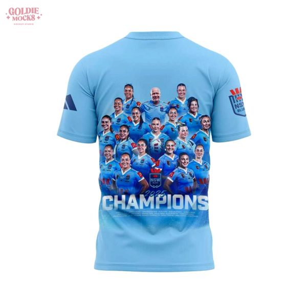 NSW Blues 2025 Champions T-Shirt