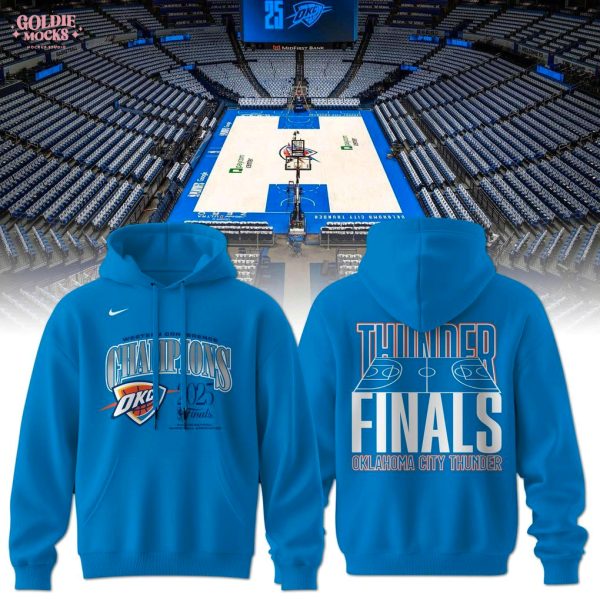 OKC Thunder Western Conference Champions 2025 Hoodie