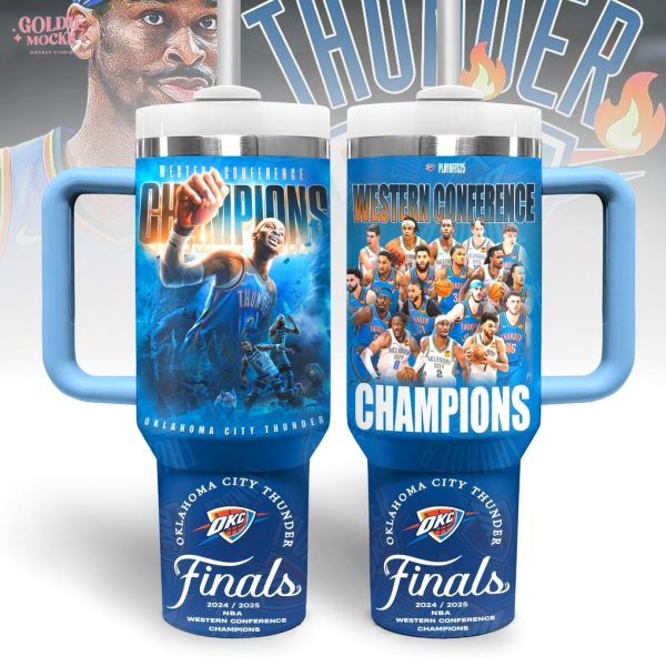 Oklahoma City Thunder Finals 2025 Tumbler