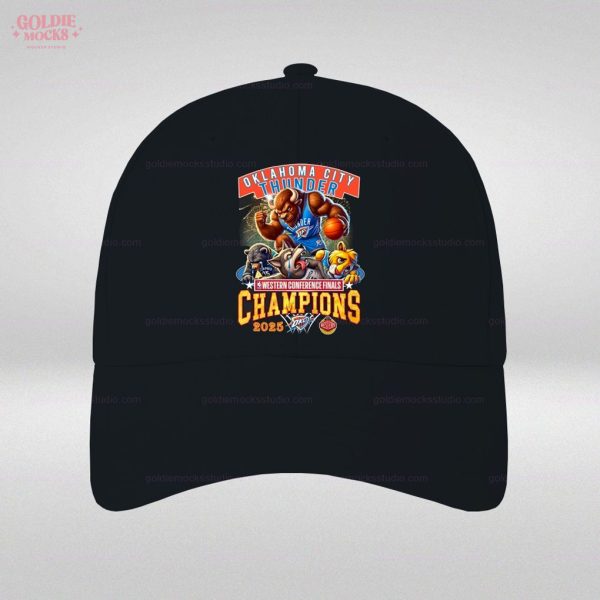 Oklahome City Thunder 2025 Champions WCF T-Shirt