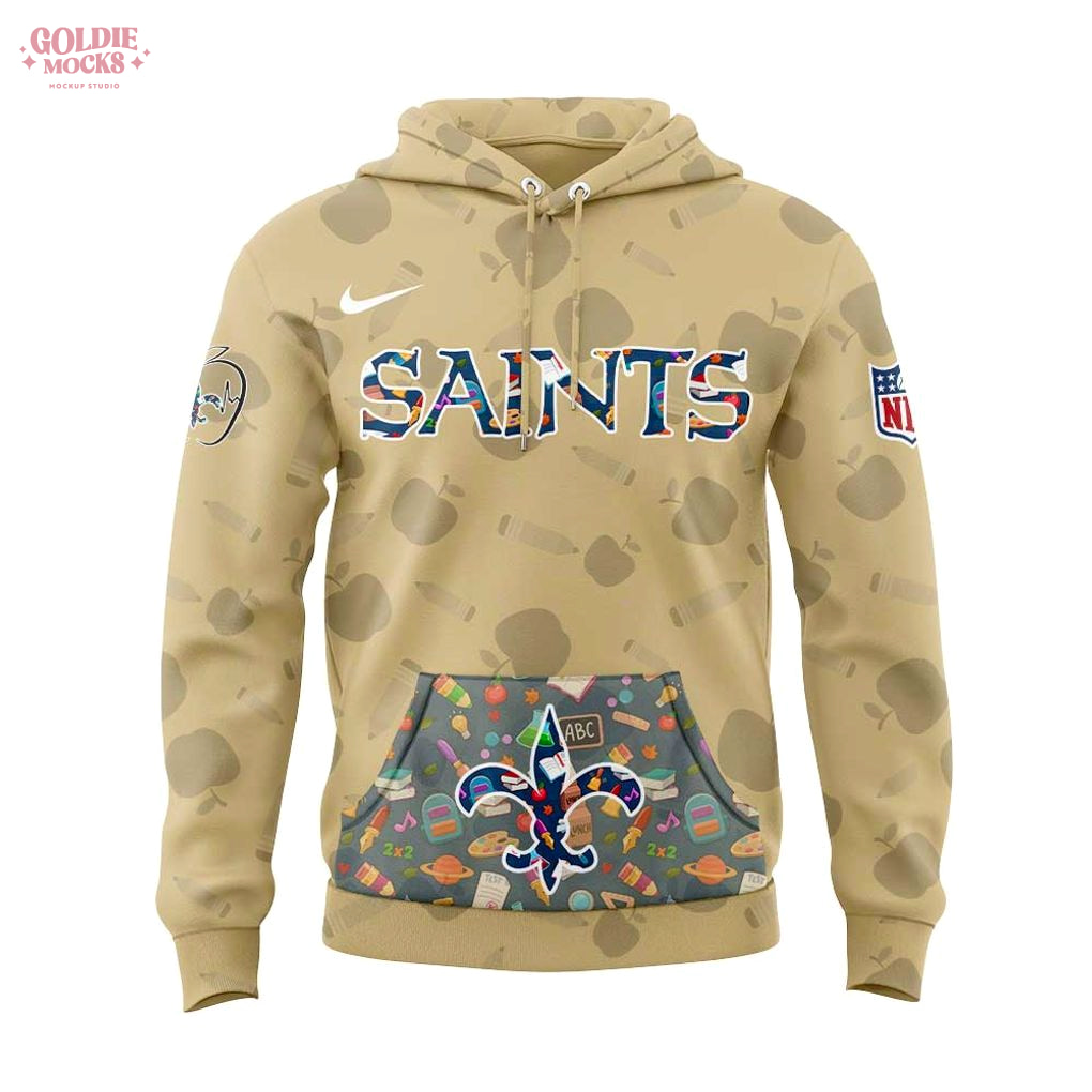Orleans Saints Teacher Appreciation Day 2025 Limited Edition Hoodiee Orleans Saints Teacher Appreciation Day 2025 Limited Edition Hoodiee