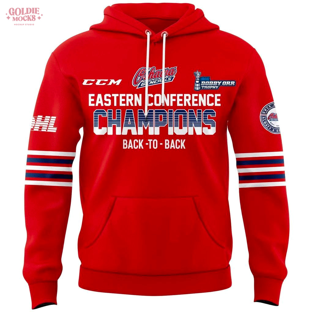 Oshawa Generals 2025 Bobby Orr Trophy Hoodie Oshawa Generals 2025 Bobby Orr Trophy Hoodie