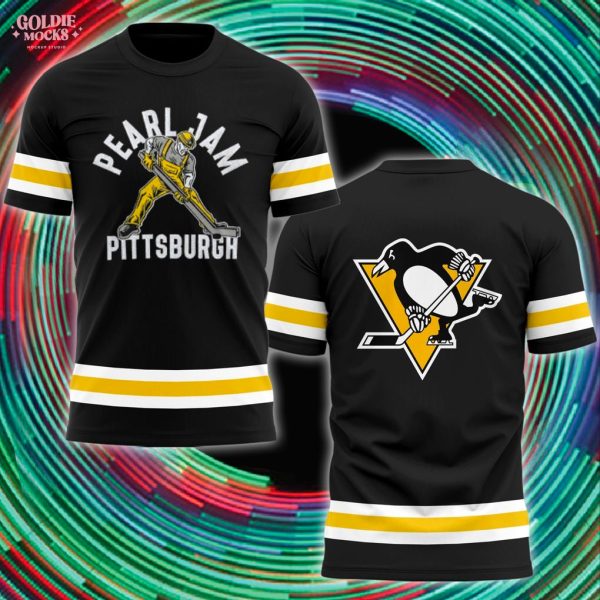 Pearl Jam Pittsburgh Music Concert Tour 2025 T-Shirt
