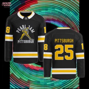 Pearl Jam x Pittsburgh Dark Matter Tour 2025 Hockey Jersey