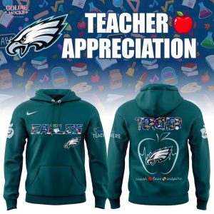 Philadelphia Eagles x Teacher Appreciation 2025 Hoodie