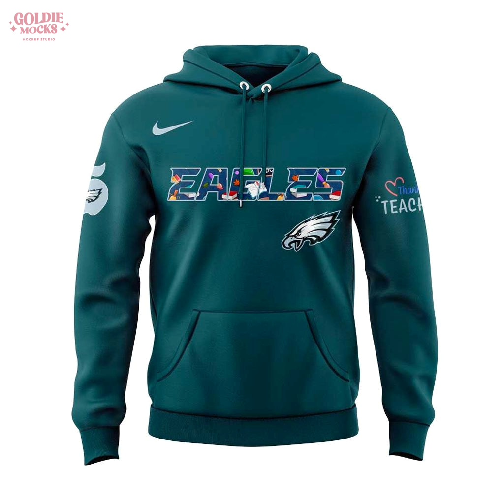Philadelphia Eagles x Teacher Appreciation 2025 Hoodie Philadelphia Eagles x Teacher Appreciation 2025 Hoodie