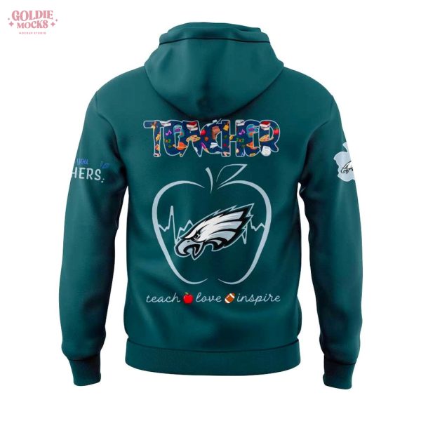 Philadelphia Eagles x Teacher Appreciation 2025 Hoodie